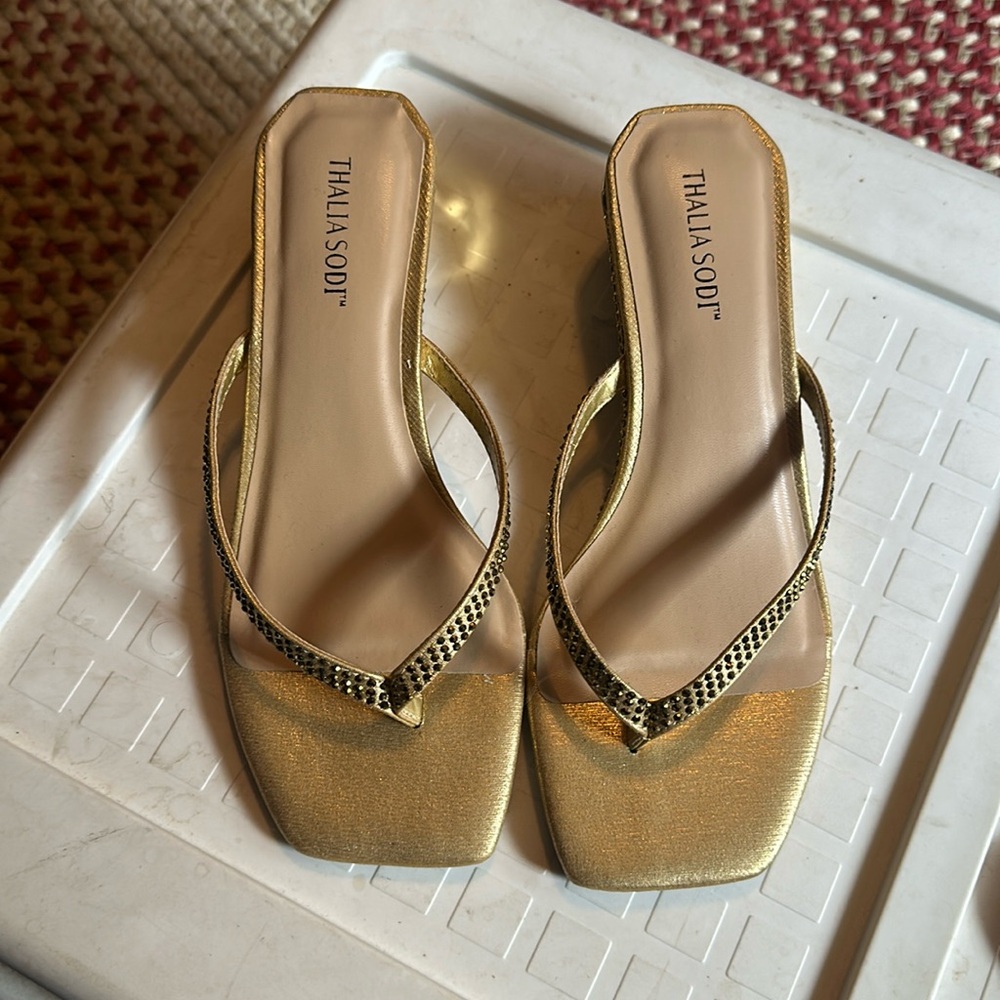 Thalia Sodi Womens Verra Wedge Sandals Size 7.5